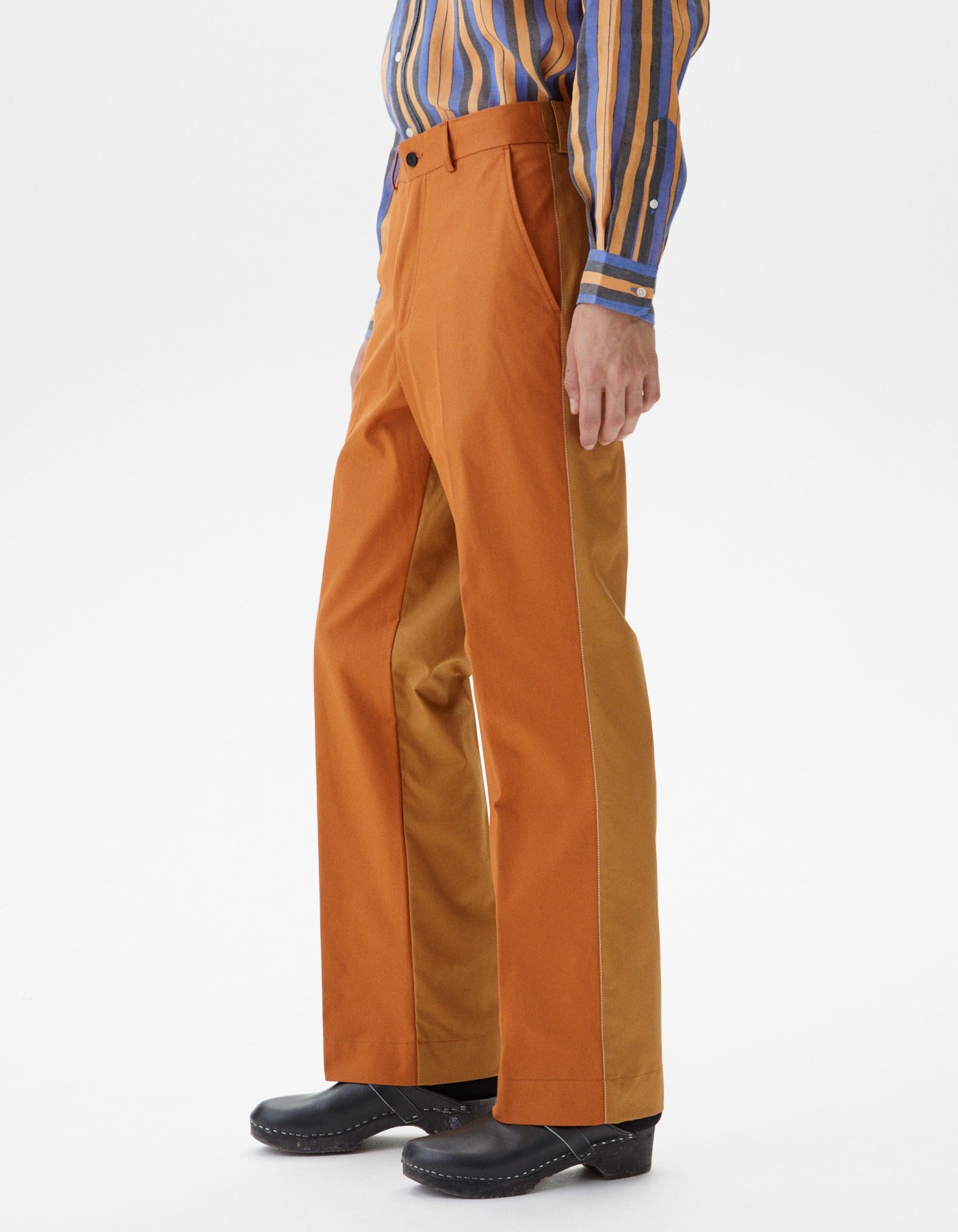 TROUSERS DALET TWO TONED – Schnayderman's
